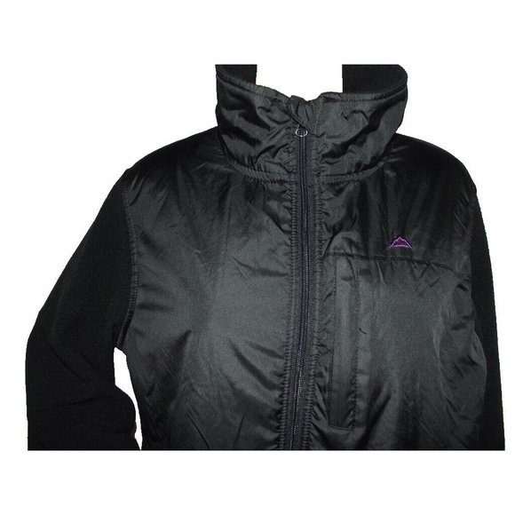 SNOZU Performance Fleece Jacket Women's 1X Black Full Zipper (3 zip pockets) - Picture 2 of 12